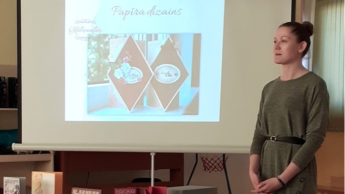 Kartiņu meistarklase Rīgas pirmsskolas izglītības iestādē “Riekstiņš”