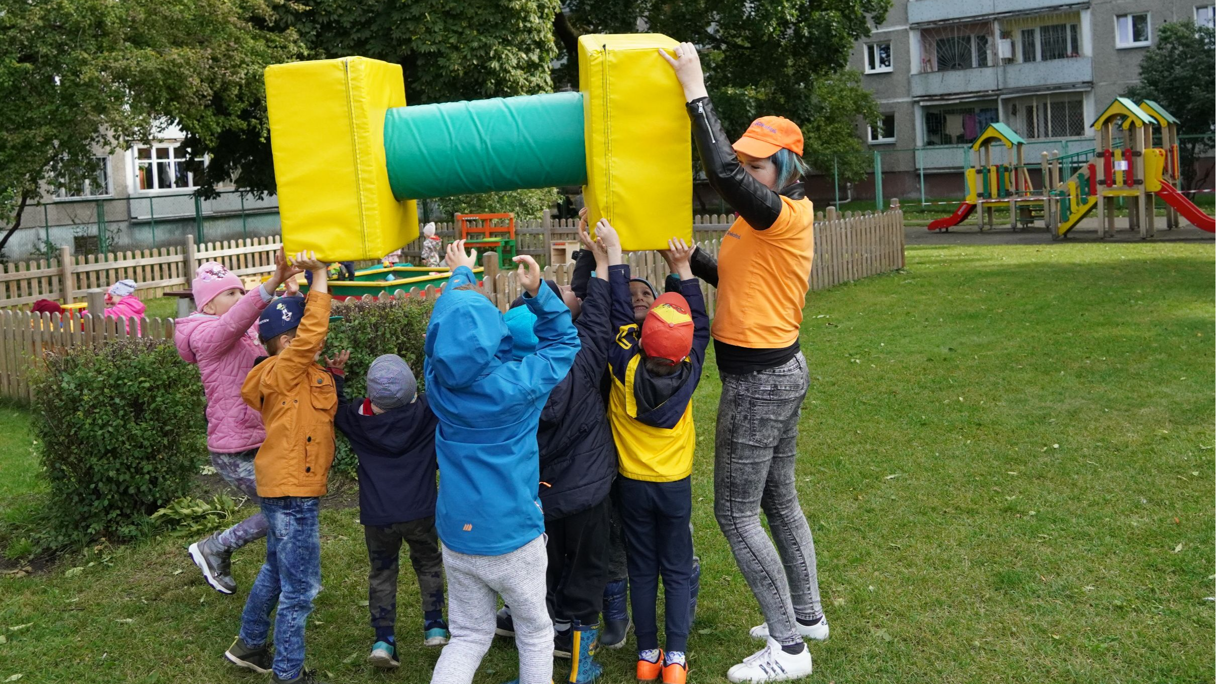 Olimpiskā diena Rīgas pirmsskolas izglītības iestādē “Riekstiņš” 