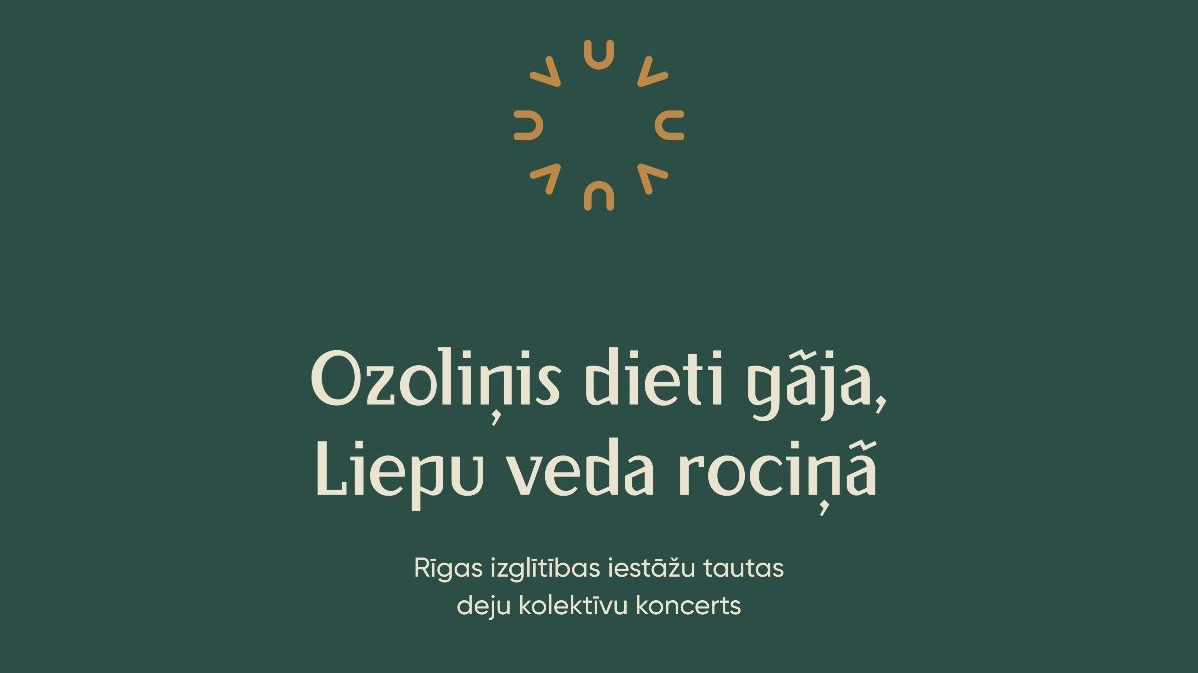 Rīgas izglītības iestāžu tautas deju kolektīvu koncerts
