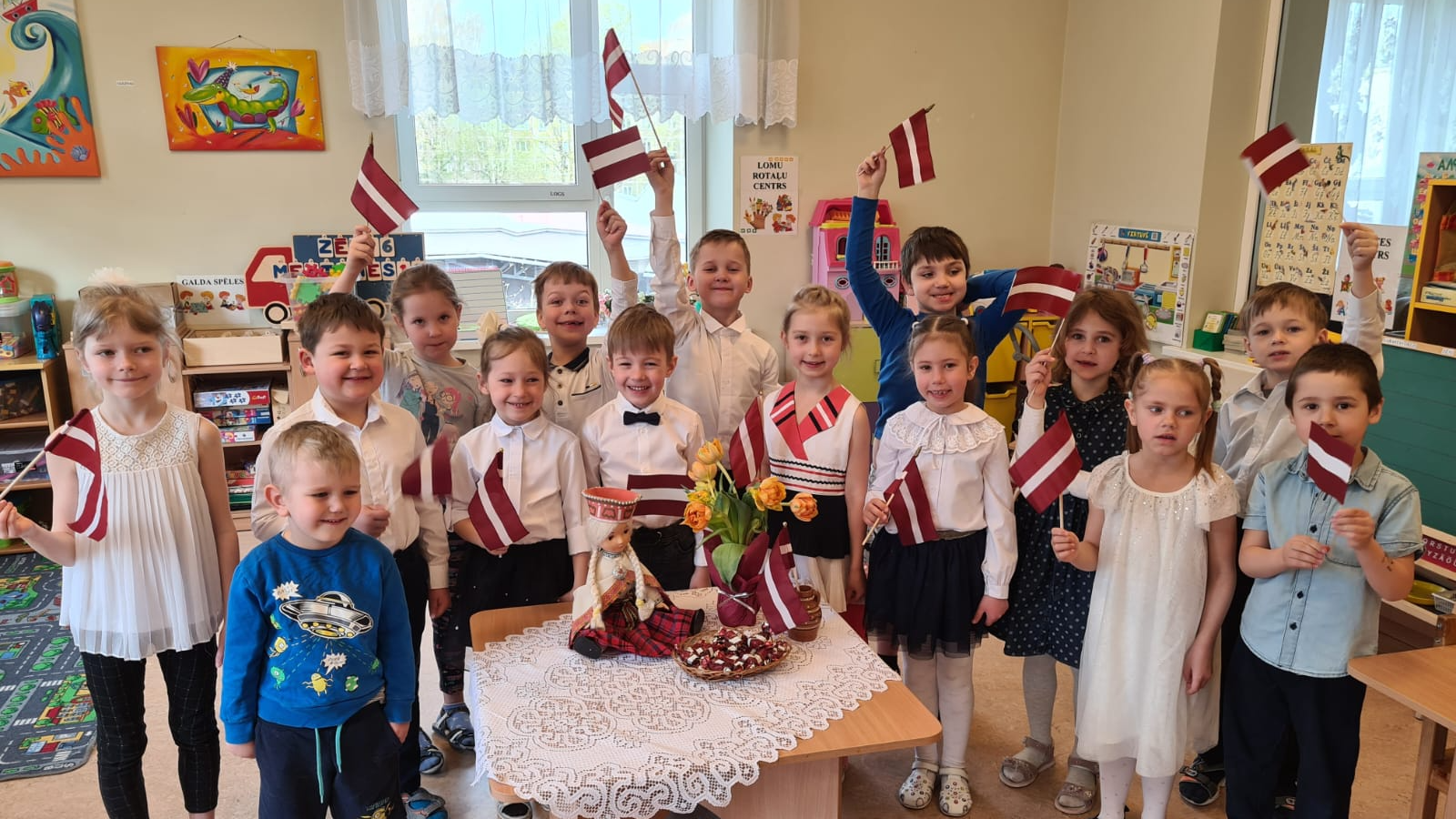 “Baltā galdauta svētki” Rīgas 152. pirmsskolas izglītības iestādē