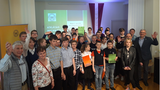 Informātikas konkurss Latvijā speciālo skolu skolēniem