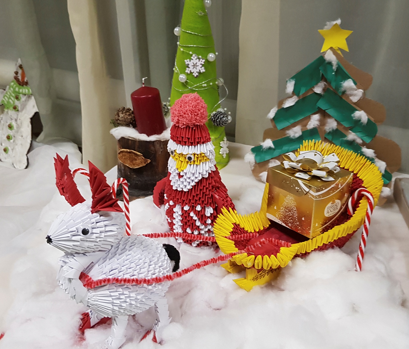 Rīgas 154. pirmsskolas izglītības iestādē “Sniegavīru parāde ceļā uz Ziemassvētkiem”
