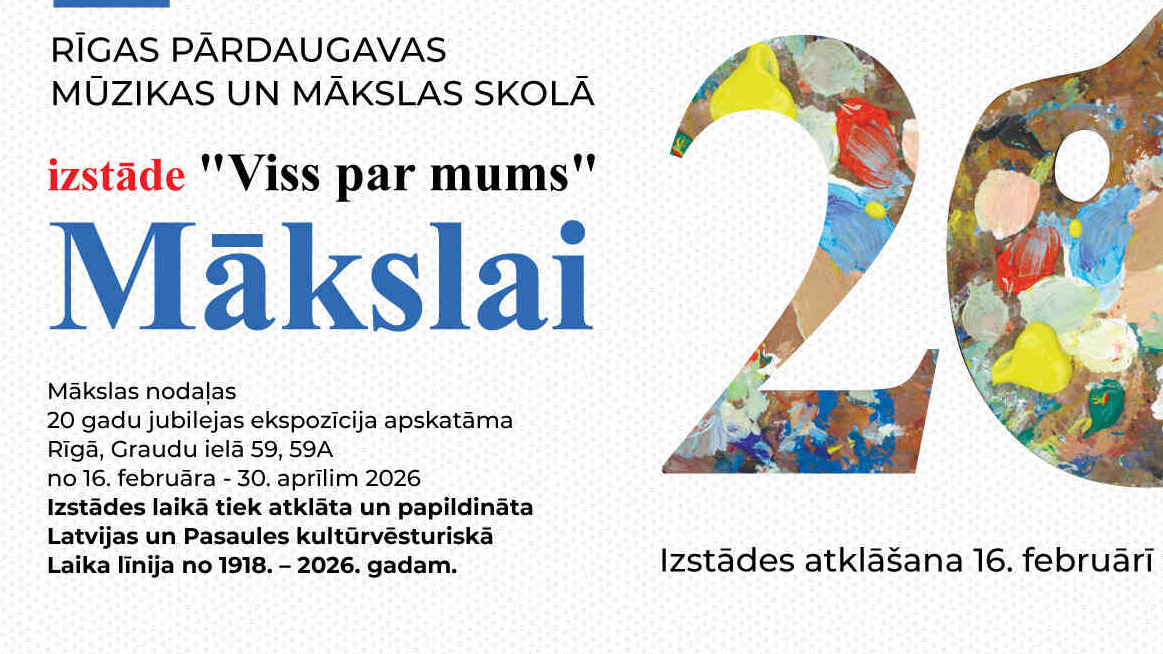 RPMMS izstādes atklāšana “Viss par mums“ Mākslai 20