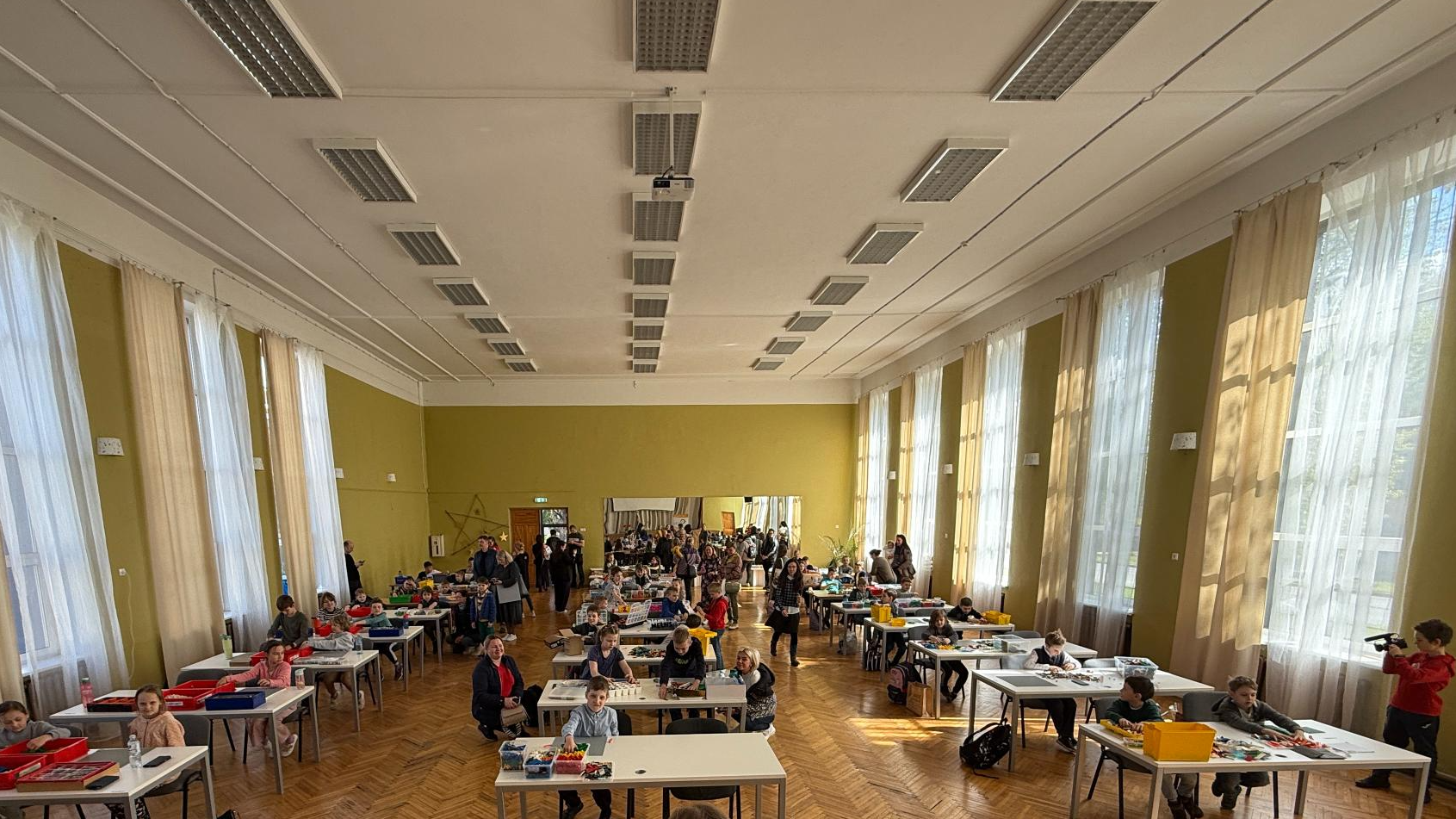 Rīgas atklātais bērnu un skolēnu LEGO konkurss "Eiropas arhitektūra" noslēdzies