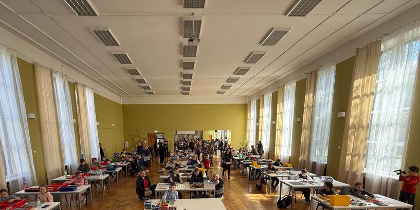 Rīgas atklātais bērnu un skolēnu LEGO konkurss "Eiropas arhitektūra" noslēdzies