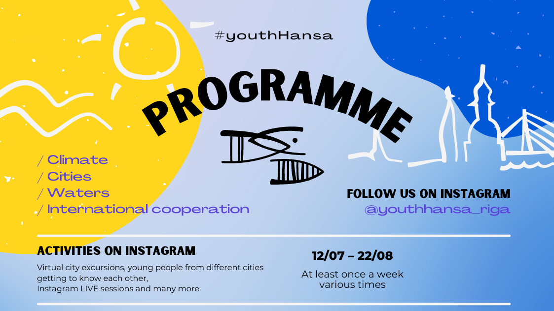 Aicinām pievienoties Hanzas dienu jaunatnes programmai #youthHansa
