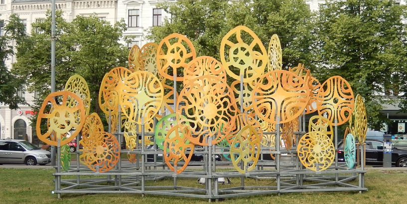 Vasaras saulgriežu svētku noformējums Rīgā 