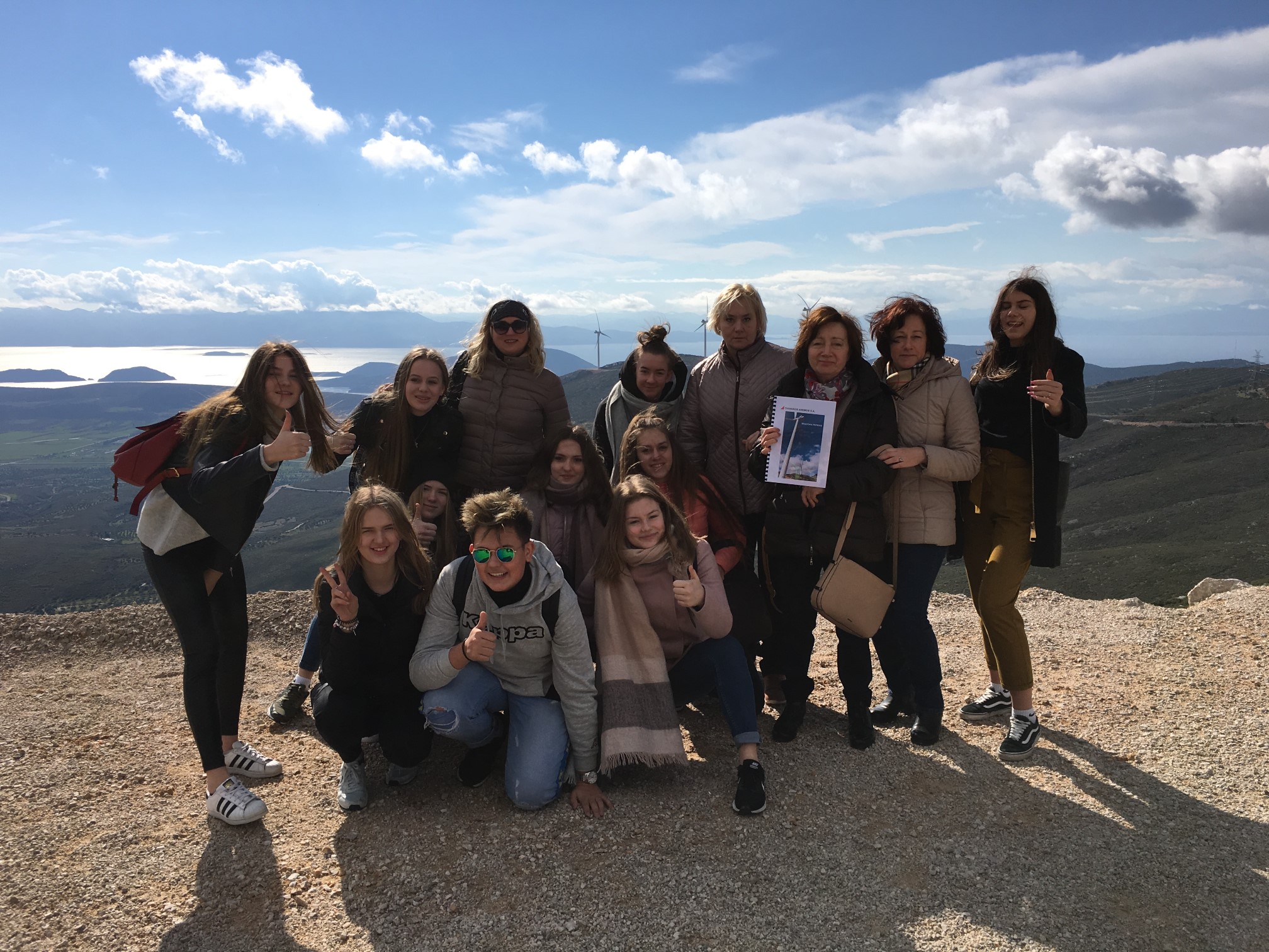 Mežciema pamatskolas skolēni un pedagogi Erasmus projektā piedalās sanāksmē Grieķijā