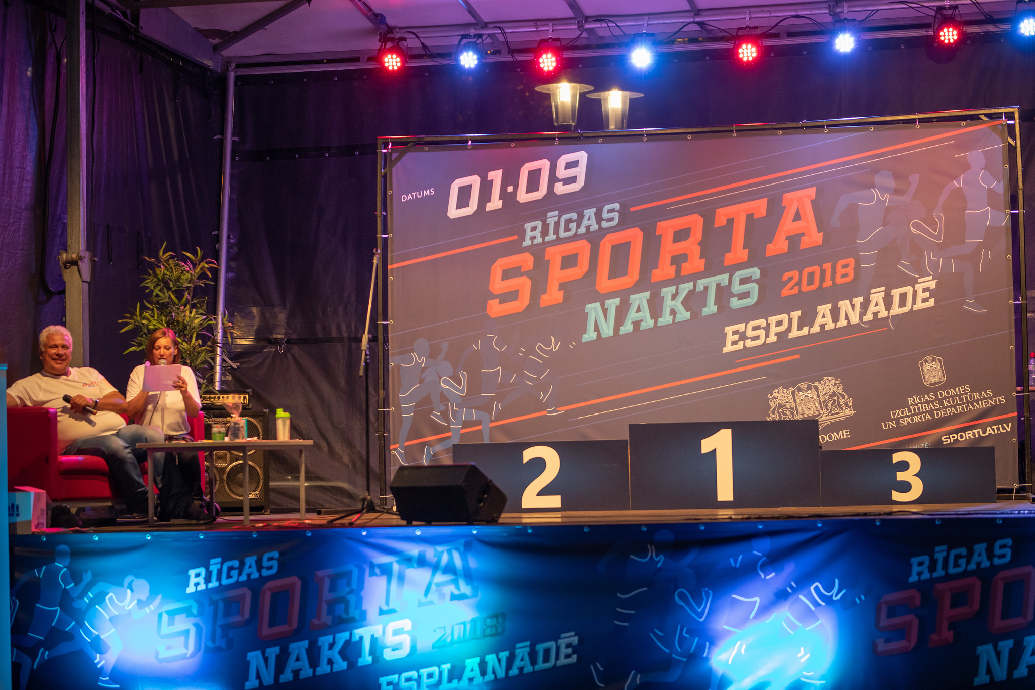 Aizvadītajā Rīgas sporta naktī izskan aicinājums - sportot kopā