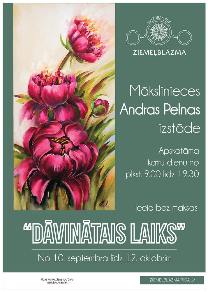 Andras Pelnas izstāde “Dāvinātais laiks” 