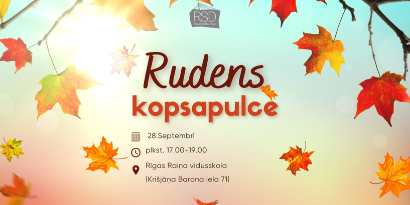 Rīgas skolēnu domes Rudens kopsapulce
