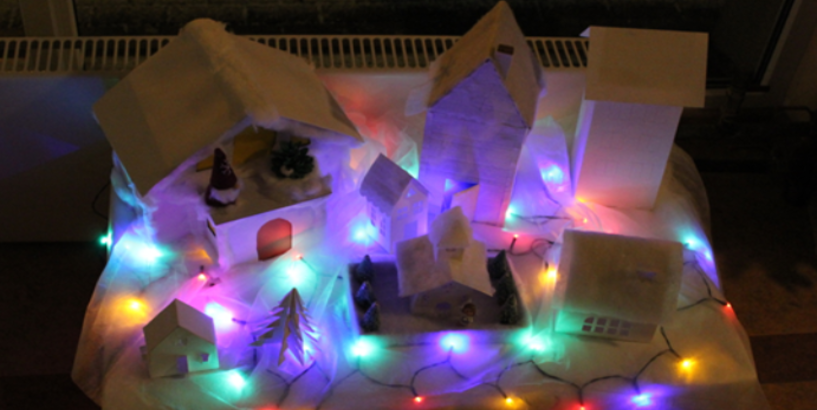 Tapusi izstāde "Ziemassvētku baltā pasaka"