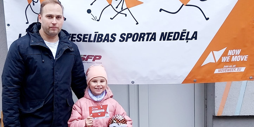 Latvijas veselības sporta nedēļa pirmsskolā "Asniņš"