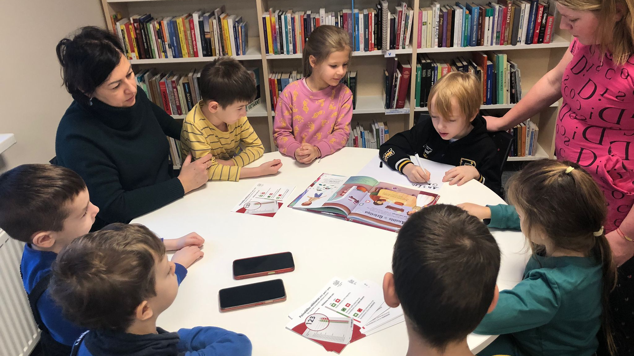 Sadarbība ar Rīgas Centrālās bibliotēkas Bolderājas filiālbibliotēku