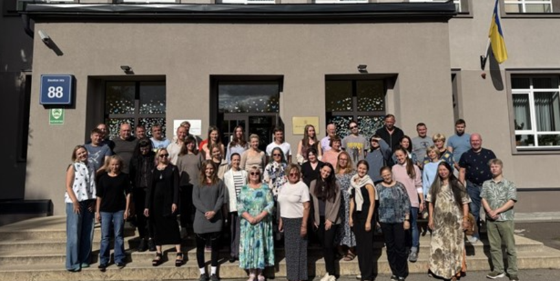 Rīgas Jauno tehniķu centram  75. gadu jubileju