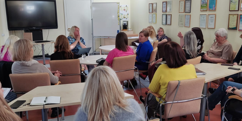 Tikšanās ar programmas “Pirmsskolas skolotājs” direktori