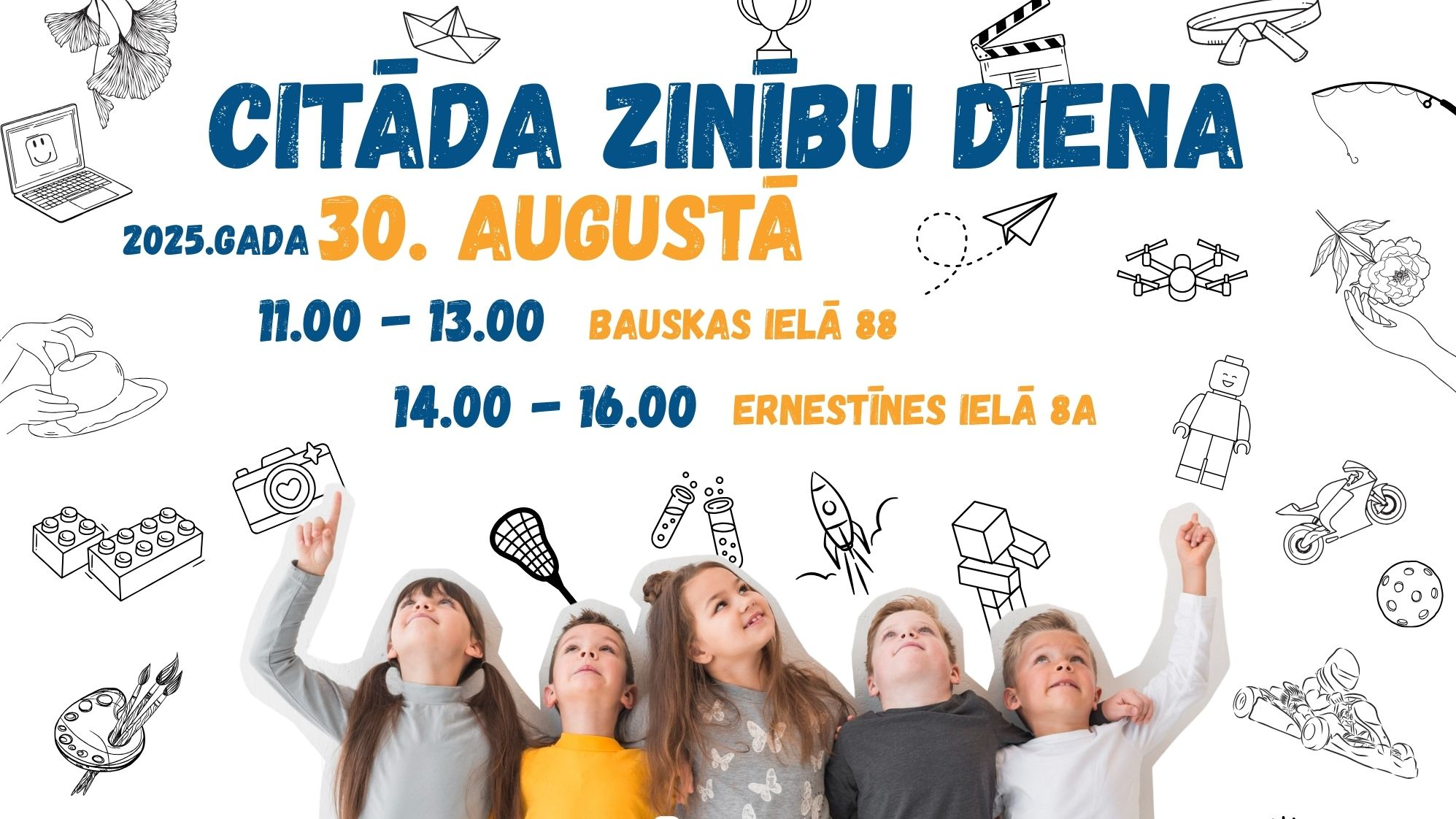 Rīgas Jauno tehniķu centrs aicina uz pasākumu “Citāda Zinību diena”