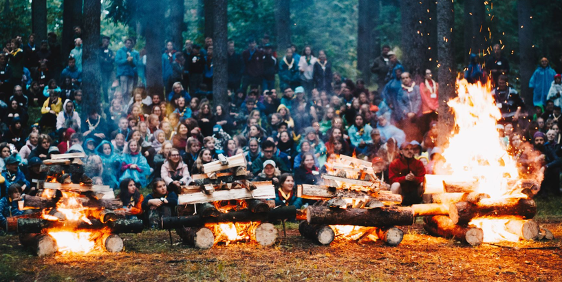 Notikusi daudzskaitlīgākā skautu un gaidu nometne Latvijā