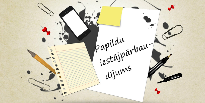 Par apvienotā kombinētā iestājpārbaudījuma norisi papildu termiņā 30. jūnijā uzņemšanai Rīgas vidusskolās