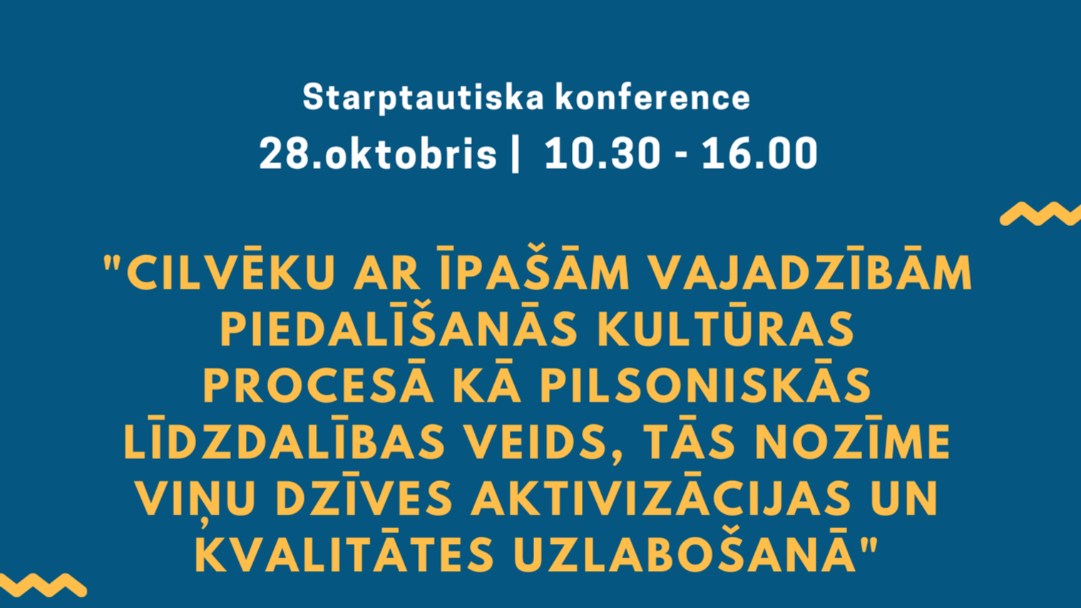 Fonds Nāc līdzās! organizē attālinātu starptautisku konferenci