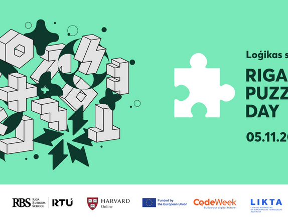 300 vidusskolēni sacentīsies loģikas uzdevumu risināšanā spēlē “Riga Puzzle Day”
