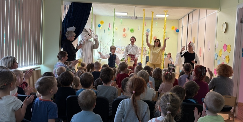 Teātra dienas Rīgas 62. pirmsskolas izglītības iestādē