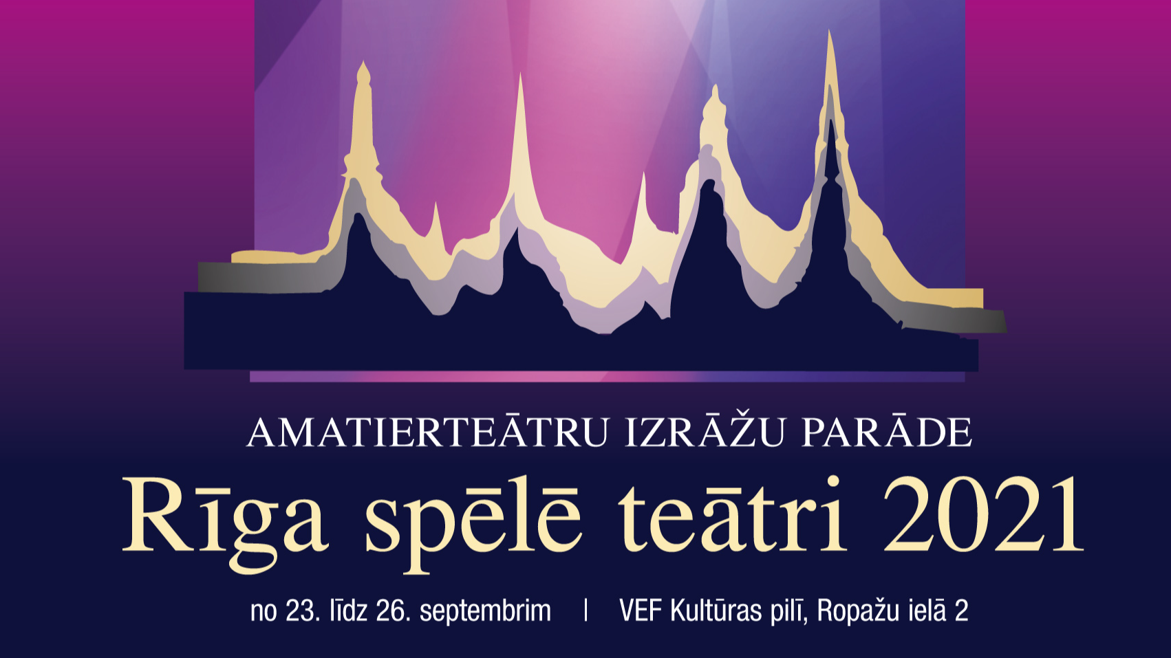 Klāt amatierteātru izrāžu parāde “Rīga spēlē teātri 2021”!