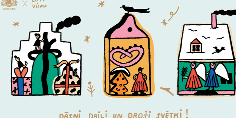 Rīgas domes apsveikums Ziemassvēkos