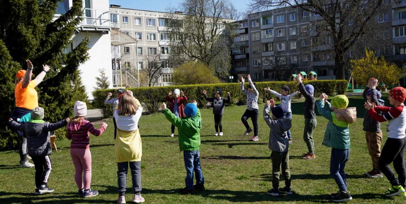Olimpiskā Diena 2022 Rīgas pirmsskolas izglītības iestādē “Riekstiņš”