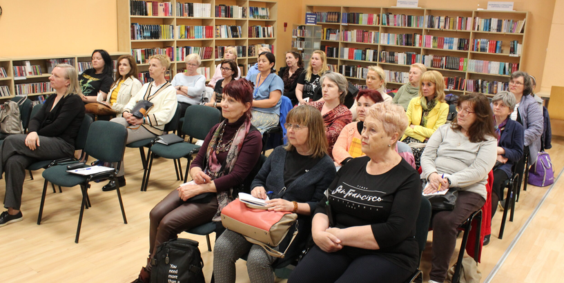 Turpinās projekts “Iekļaujošā bibliotēka”: Irīnas Meļņikas lekcija