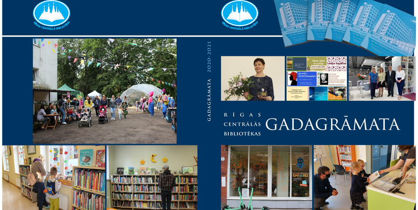 Iznākusi “Rīgas Centrālās bibliotēkas gadagrāmata 2020-2021”