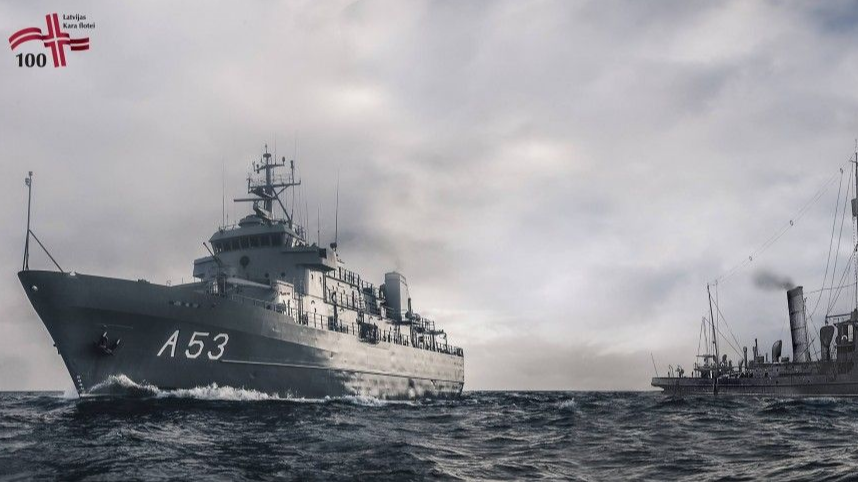 Jūras spēki aicina skolēnus piedalīties konkursā “Latvijas Kara flotei 100”