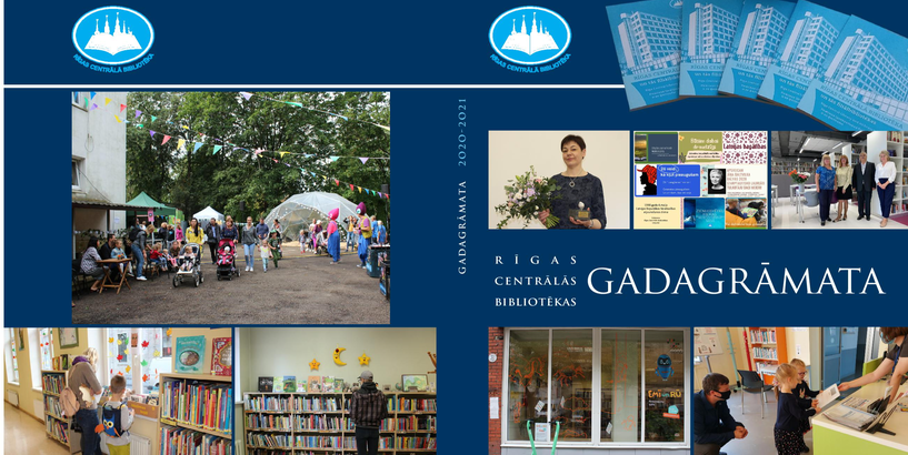 Iznākusi “Rīgas Centrālās bibliotēkas gadagrāmata 2020-2021”