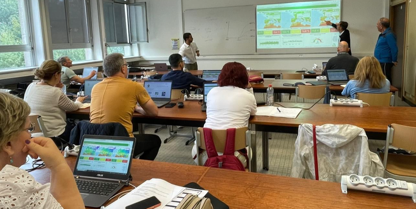 Rīgas 25. vidusskolas skolotāji mācās ĢIS Erasmus+ projektā Gentes universitātē