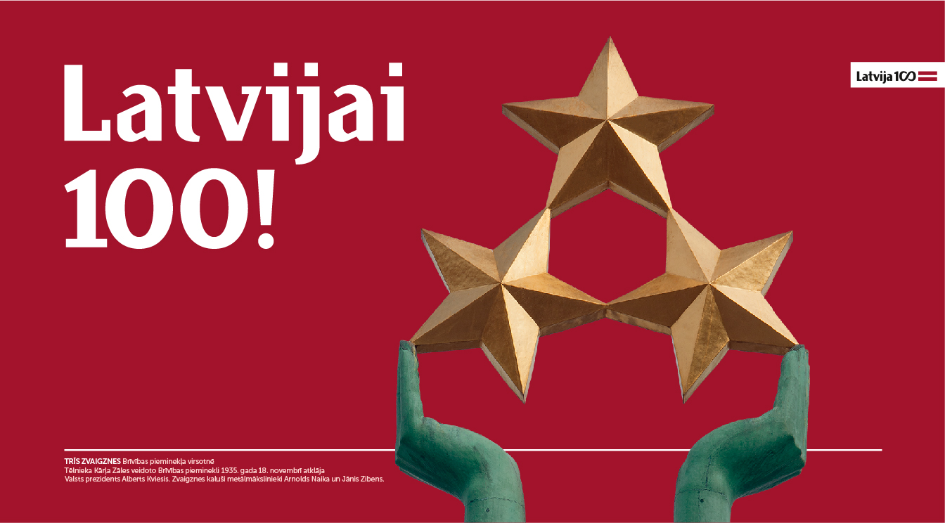 Latvijas valsts proklamēšanas 100. gadadienā Rīgā būs plaša svētku programma 