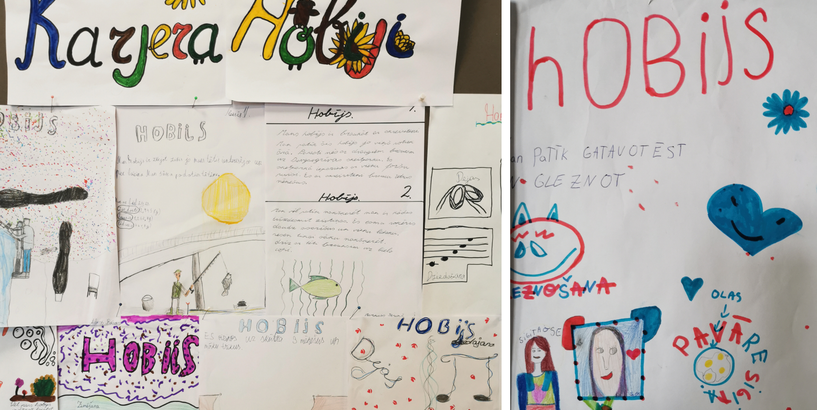 Rīgas 19. vidusskolas audzēkņi iepazīst dažādas profesijas