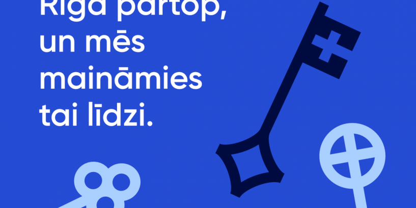 Sāk ieviest Rīgas pašvaldības atjaunoto identitāti