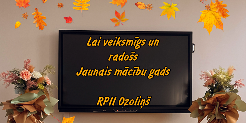 1. septembris ir klāt!