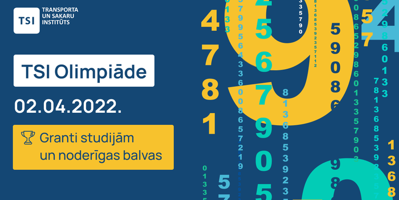 TSI aicina izcīnīt bezmaksas studijas tiešsaistes Olimpiādē
