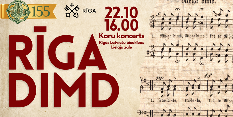 Rīgas Latviešu biedrībai 155!