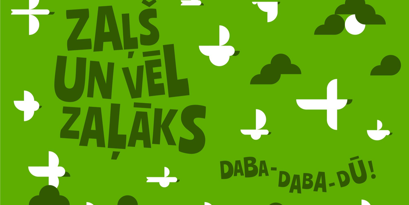 “Zaļš un vēl zaļāks” – izstāde bērniem