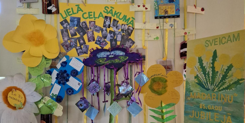 Rīgas pirmsskolas izglītības iestāde “Madariņa” svin svētkus