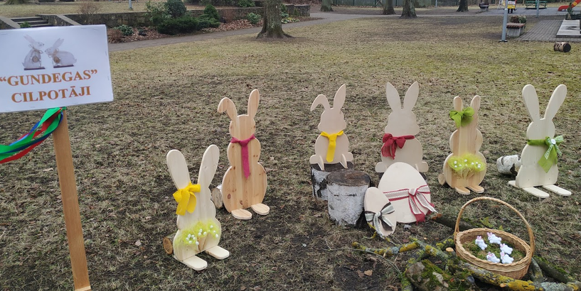 Lieldienu vides objekti Rīgas pirmsskolas izglītības iestādē “Madariņa”