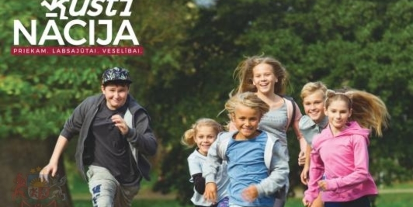 Veselības ministrija aicina iesaistīties kampaņā “Kusti-nācija”