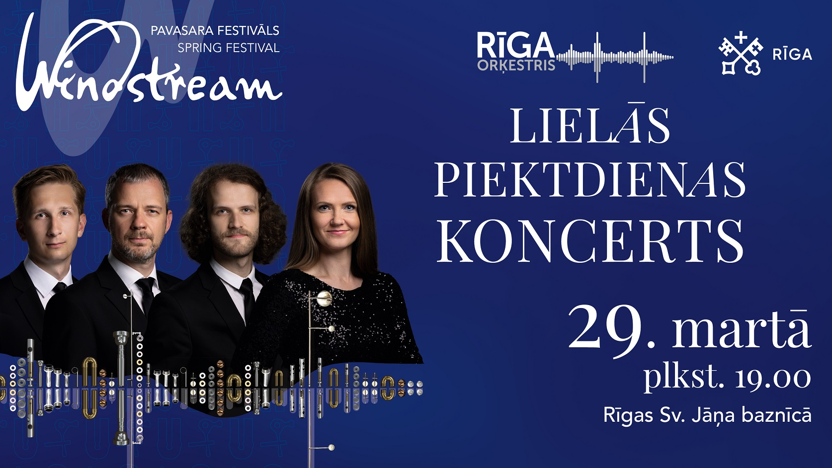  Lieldienu koncerti festivālā "WINDSTREAM" 