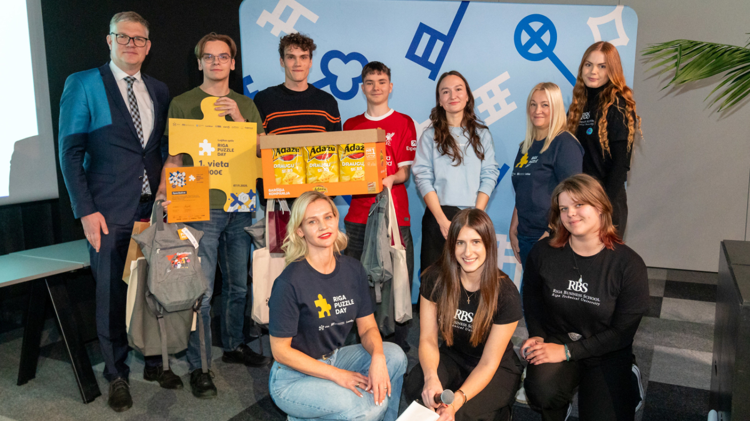 Loģikas spēlē “Riga Puzzle Day” laurus plūc Rīgas Valsts 1. ģimnāzijas skolēni