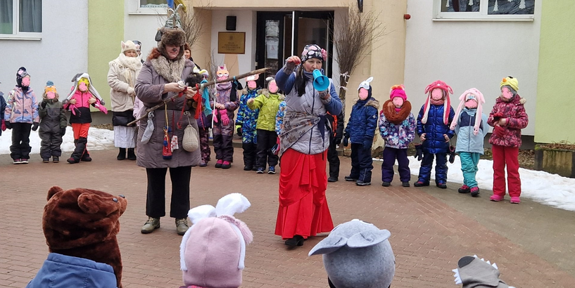 Sportiskie Meteņi bērnudārzā "Dzilniņa" 