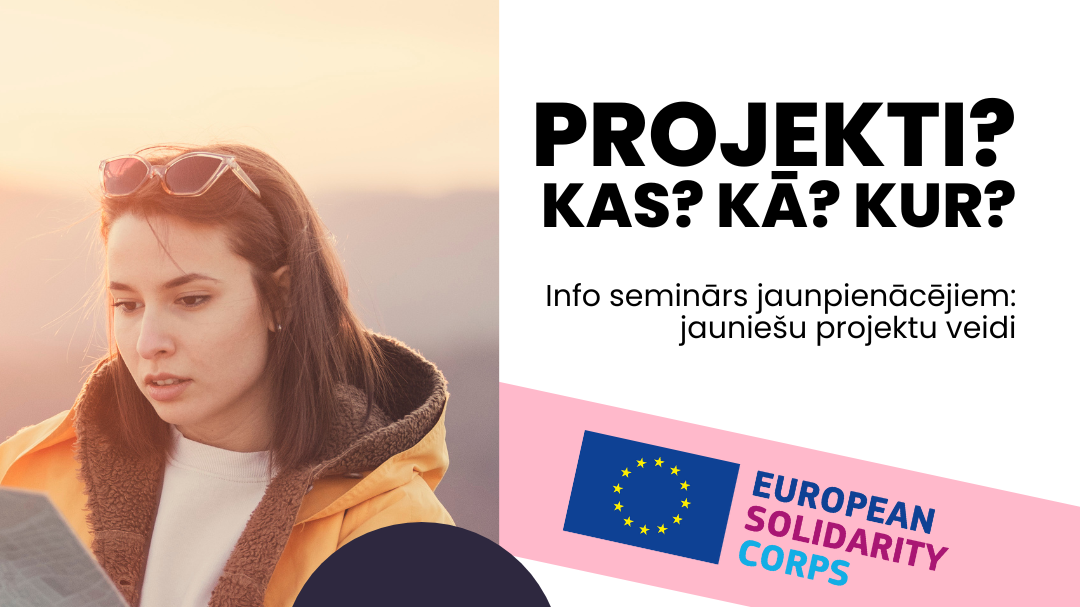 Rīgas jauniešu centrā “Kaņieris” notiks seminārs "Eiropas jauniešu projekti" 