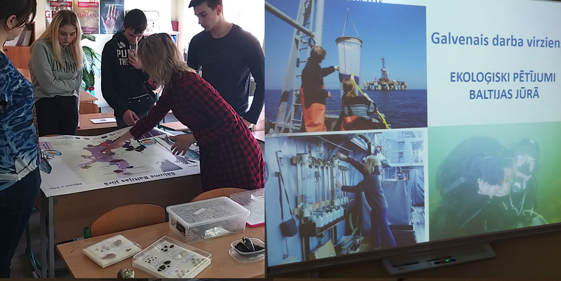 Rīgas 19. vidusskolā iepazīst profesijas