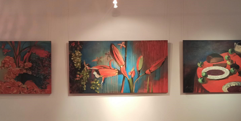 Mākslinieces, pedagoģes Ingas Brūkles piemiņas izstāde "Pieskāriens"